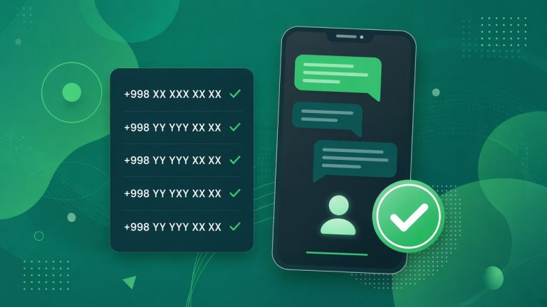 База номеров Узбекистан для WhatsApp: чекинг и запуск рассылки